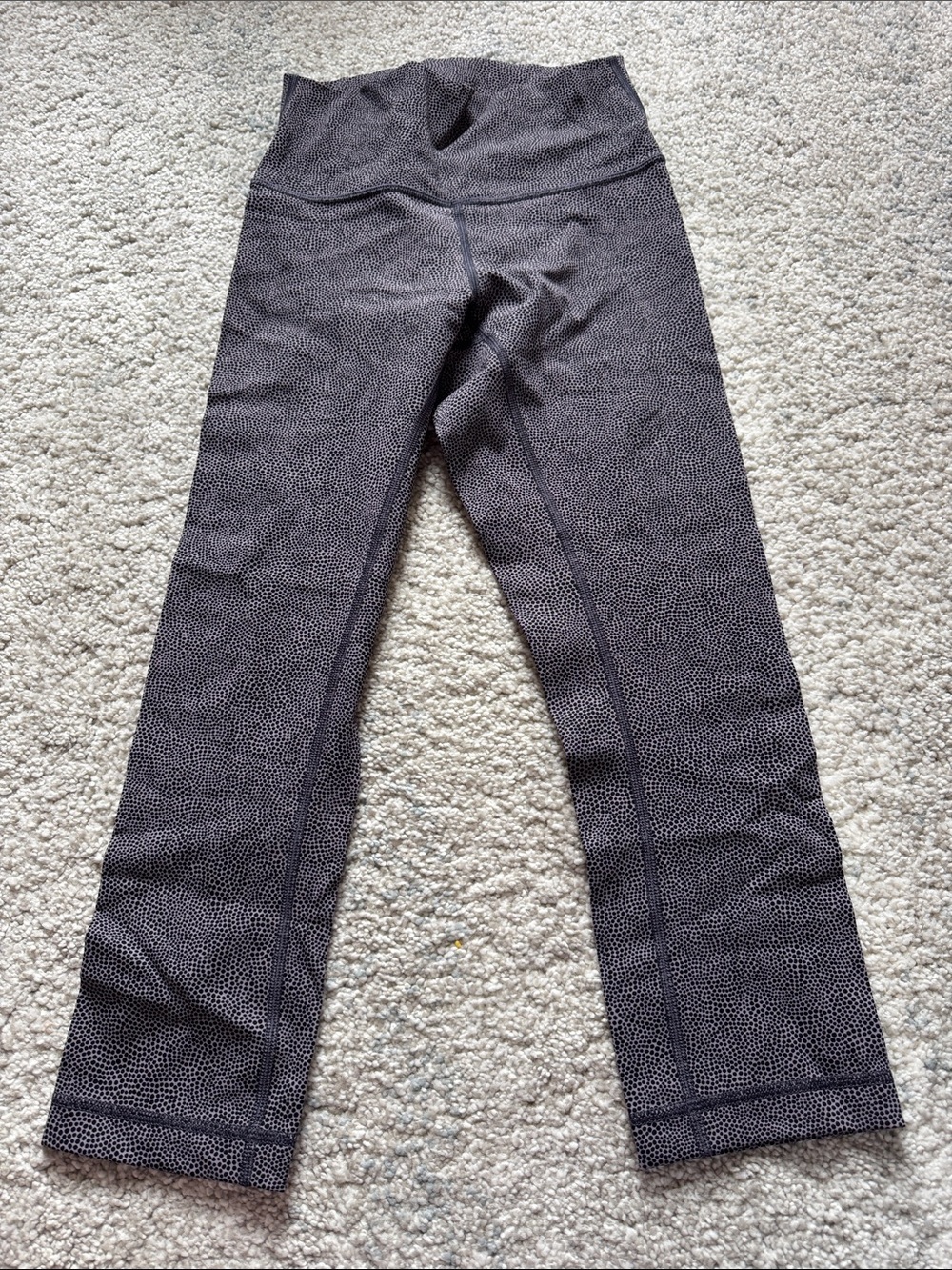 lululemon athletica Black Micro Dot High-Rise Leggings